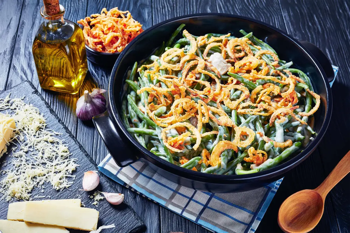 Ingredients for Green Bean Casserole