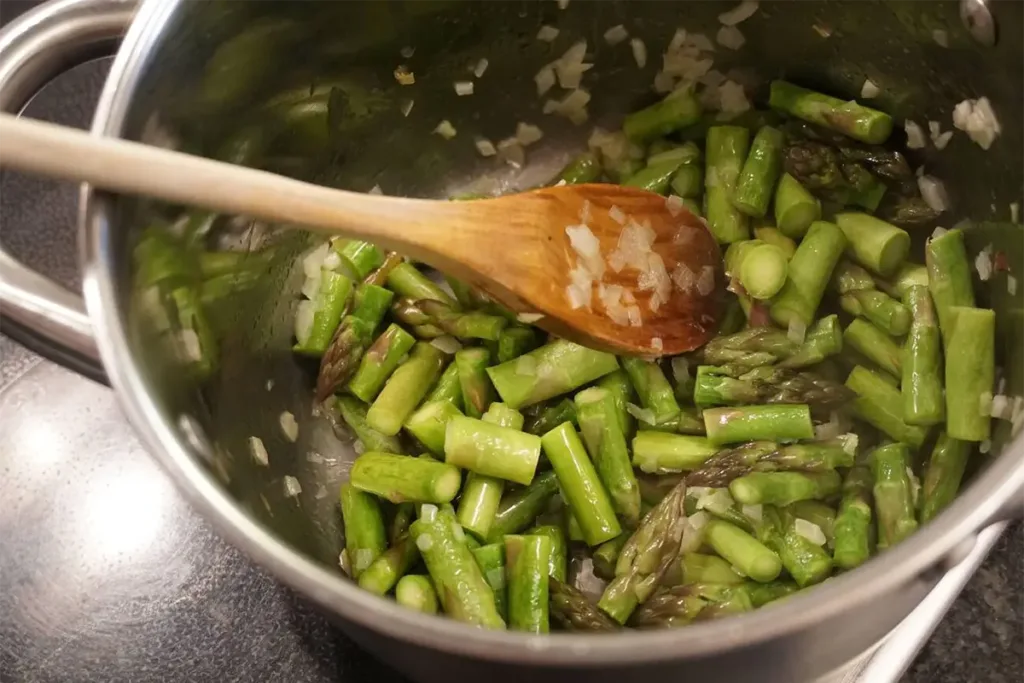 Family enjoying dinner with green bean casserole